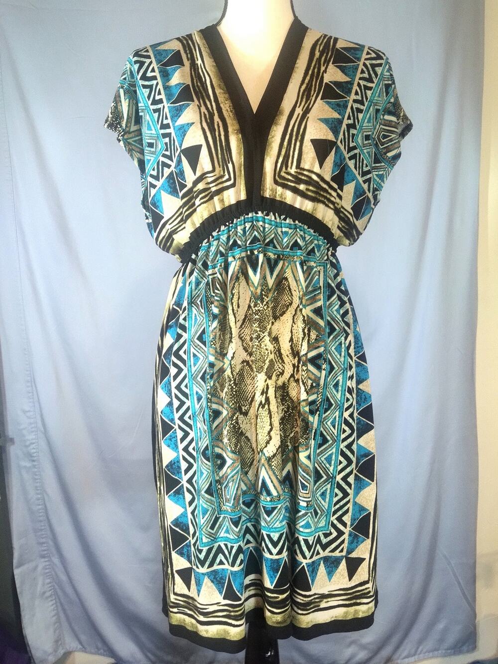 Snap Boho Dress